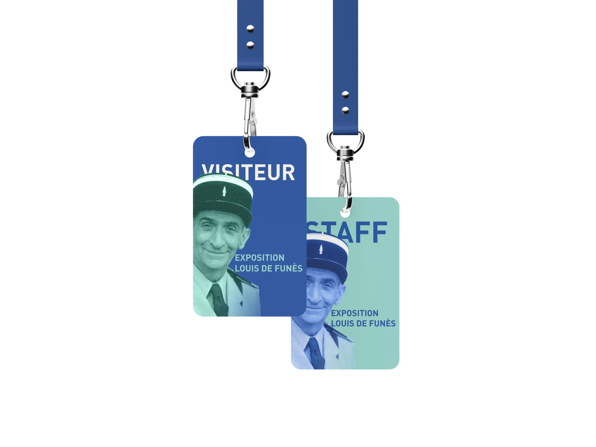 Badges visiteur & staff